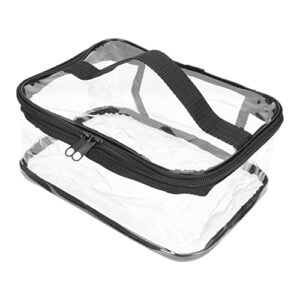 cabilock travel toiletry bag clear makeup bags 1 pieces portable clear makeup loncheras para hombres clear cosmetic bag toiletry carry pouch bag ipper clear toiletry bags travel makeup bag