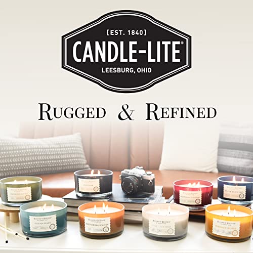 Rugged & Refined Scented Candle, Silver Mountain, 16.25 oz, White