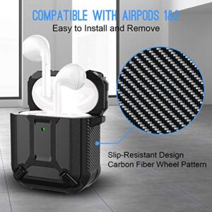 Maxjoy Protective Case Compatible with Apple AirPods 2 & AirPods 1, 2 Pack