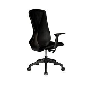 flexispot office chair height adjustable computer desk chair ergonomic home office desk chair with y shape backrest black