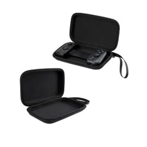 carrying hard case compatible with razer kishi mobile game controller,portable hard eva case for controller grip (black)