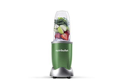 NutriBullet NB9-1301G Pro 13 Pcs Clover Green, 900W & Flip Top To-Go Lid (set of 2)