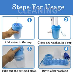 Paw Cleaner for Dogs , Paw Washer, Feet Cleaner,(Large)