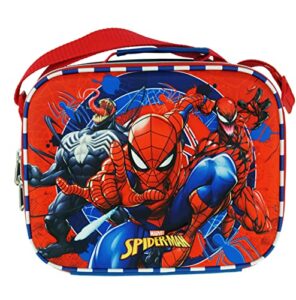 ruz marvel spider-man 3-d eva molded lunch box