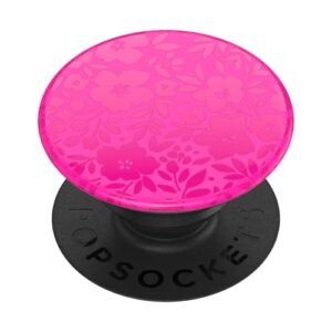 ​​​​popsockets phone grip with expanding kickstand - fuschia floral