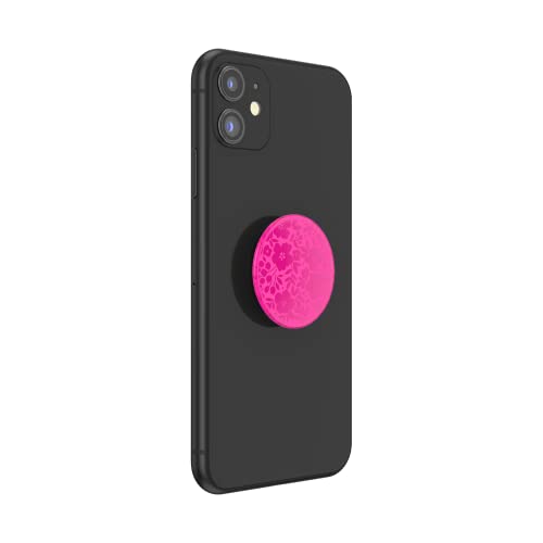 ​​​​PopSockets Phone Grip with Expanding Kickstand - Fuschia Floral