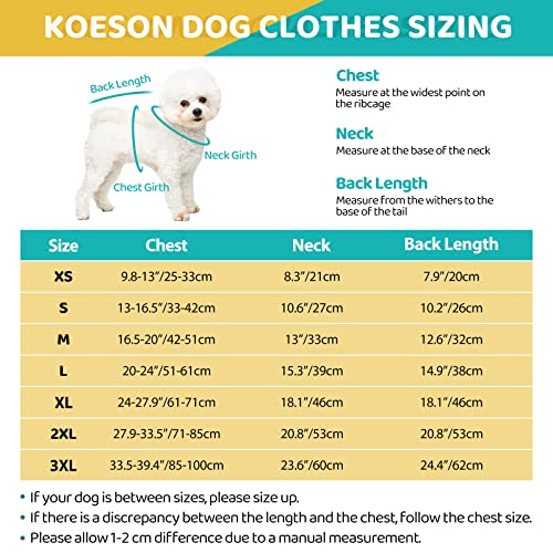 KOESON Dog Recovery Suit, Surgery Recovery Suit for Female Dogs Spayed Dog Cone Alternative After Surgery, Dog Post Surgery Suit Anti Licking & Biting Surgical Shirt with Pee Hole Rabbit XL