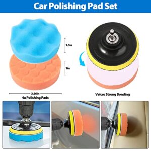 25PCS Car Detailing Brush Kit, Cleaning Detail Brushes Set with Car Dash Duster Brush, Car Cleaning Supplies Interior Exterior Brushes Kit (Wash Mitt, Towels, Polishing Pads, Cleaning Gel and Sponge)