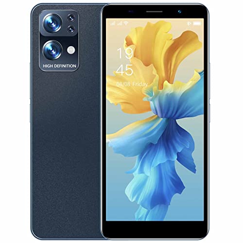 ARGIN Unlocked Smarthones, Android 7.1 Cell Phone 2+8GB 5.0 Inch Mobile HD Camera Touch Screen Dual SIM Cellphone Smart for Father Childrens Gift, Black, One Size