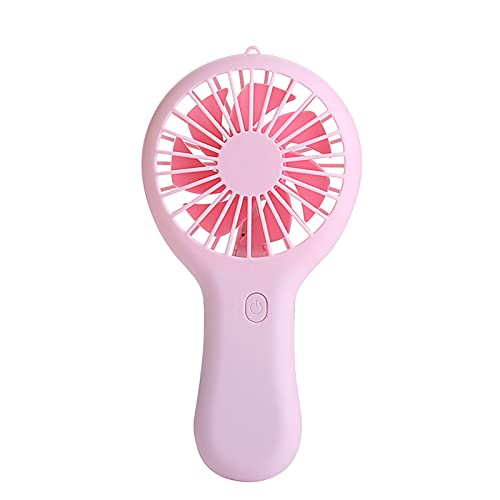 Aozhen Portable Handheld Fan Mini Battery Operated Fan Personal Fan 3 Speeds Strong Wind Foldable Design for Travel, Home Office, Camping, Outdoors