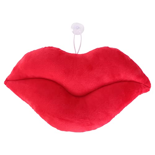 KESYOO 3D Lip Throw Pillow Home Decorative Pillow Cushion for Sofa Big Red Lip Valentines Day Gift (30cm)