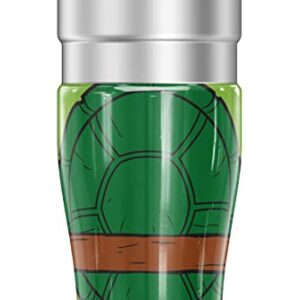 THERMOS Teenage Mutant Ninja Turtles TMNT OFFICIAL Raph Shell STAINLESS KING Stainless Steel Travel Tumbler, Vacuum insulated & Double Wall, 16oz