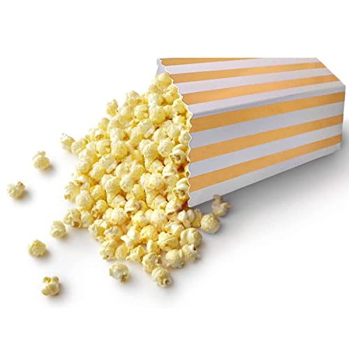 Popcorn Boxes 36 Pcs Cardboard Candy Containers for Small Movie Theater and Wedding Favors