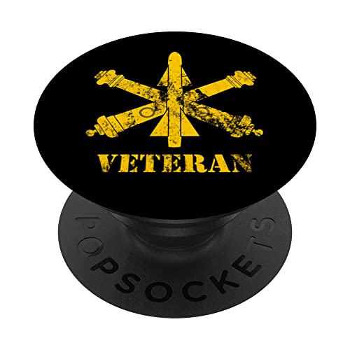 Air Defense Artillery (ADA) Veteran - US Army Vintage Look PopSockets Swappable PopGrip