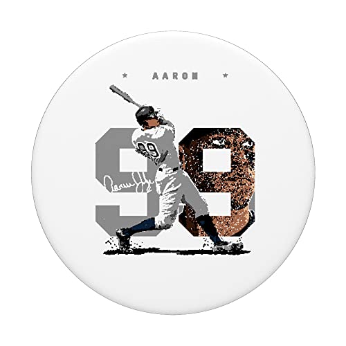 Aaron Judge Number Portrait Baj New York MLBPA PopSockets Swappable PopGrip