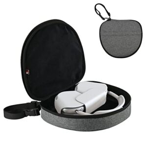 txesign travel carrying case headphone bag for apple airpods max headphone, protective storage bag headphone pouch organizer for airpods max/sony wh-1000xm5/bose qc45/jbl tune 510bt/beats solo3