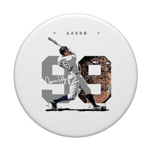 Aaron Judge Number Portrait Baj New York MLBPA PopSockets Standard PopGrip