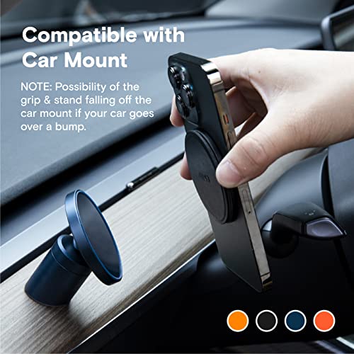 MOFT Universally Compatible Magnetic Phone Grip Stand, 360° Rotation Adjustable Angles, Pocket-Friendly for Andriod, iPhone and All Smartphones