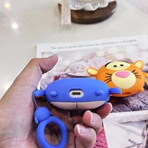 Adorable Case for Apple AirPods Pro Anime Cartoon Cute Kawaii Protective Case Anti-Fall Headphone Case Cover (Cute Donkey)