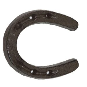 Midwest Craft House Small CAST Iron Horseshoes • Crafts Home DÉCOR, Horseshoe/Horse Shoe, Small Tiny NIKNAK - Pack of 10, 3 1/4" X 3" Rustic Color