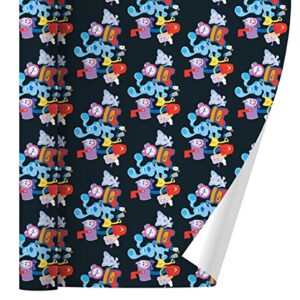 graphics & more blue's clues friend group gift wrap wrapping paper rolls