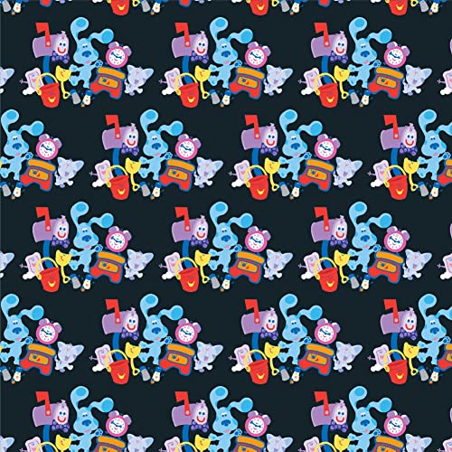 GRAPHICS & MORE Blue's Clues Friend Group Gift Wrap Wrapping Paper Rolls