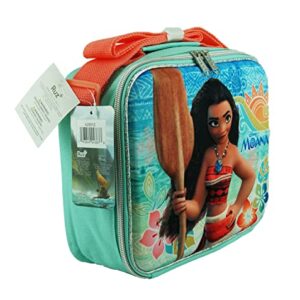 Ruz Disney Moana 3-D EVA Molded Insulated Lunch Box with Adjustable Shoulder Strap