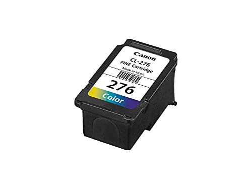 Canon PG-275/CL-276 Multi Pack, Compatible to PIXMA TS3520, TS3522 and TR4720 Printers & CL-276 Color Ink Cartridge, Compatible to PIXMA TS3520, TS3522 and TR4720 Printers