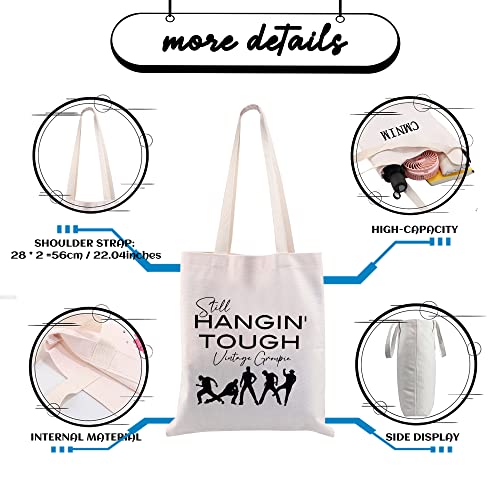 CMNIM Boy Band Gift New Kids Concert Tote Bag Original Teen Pop Novelty Gift for NKOTBlock Girls Music Lover (New Kids Tote Bag)