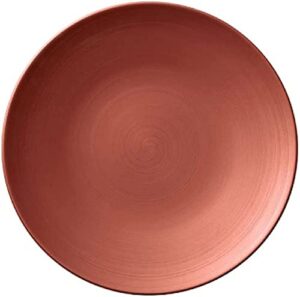 villeroy & boch 1640702630 copper grow coupe plate, 9.8 inches (25 cm)