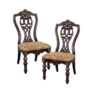 Lexicon Niel Dining Side Chair (Set of 2), Cherry