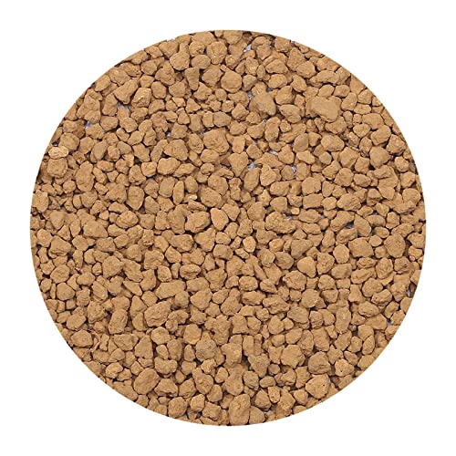 NOHOBE 2.5lb Hard Akadama Bonsai Soil 1/8-1/4 inch Small Grain for Cactus, Succulents, Bonsai Plants Soil Amendment, Prevent Over Water, Provides Optimal Water Retention, Fast Drainage