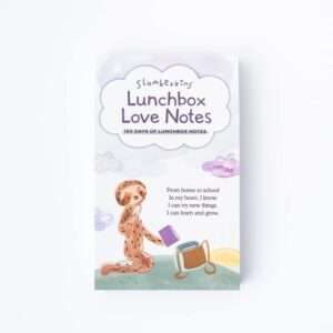 Slumberkins Lunch Box Notes For Kids - 180 Pack | Positive Affirmations, Encouragement, & Connection Cards For School Day Support