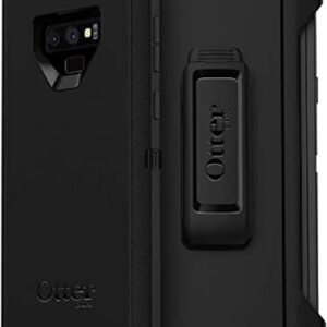 OtterBox Defender Series Screenless Edition Case for Samsung Galaxy Note9 (Only) - Holster Clip Included - Non-Retail Packaging - Black