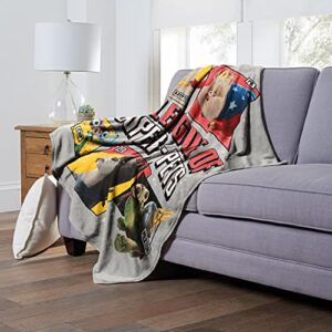 Northwest DC League of Super-Pets Silk Touch Throw Blanket, Unite, 50" x 60"