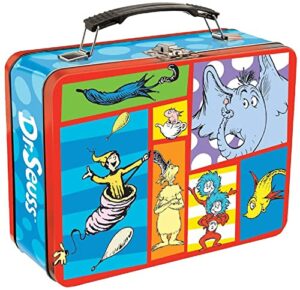bioworld dr. seuss the cat in the hat large tin tote