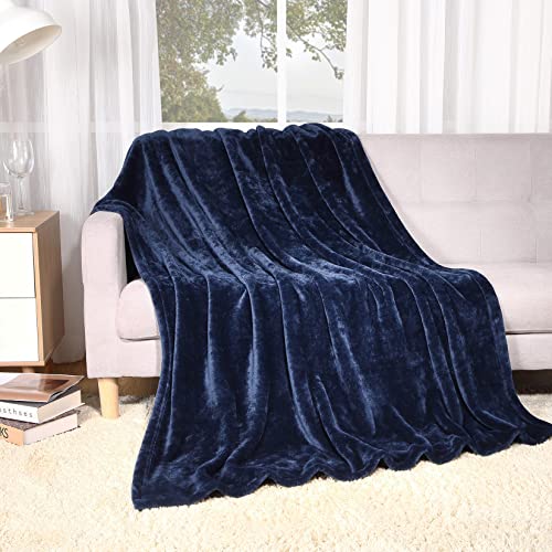 Throw Blanket Flannel Fleece Soft Luxury Warm Bed Blanket Reversible Sherpa Blanket Fuzzy Plush Luxury Snuggle Blanket, Machine Washable Blankets Fall Winter Blanket for Couch Bed Sofa Chair