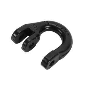 Smileracing for Truck 2PCS 1/2" Coupling Link G80 Tow Hitch Hammer Lock Safety Chain Hammerlock Black