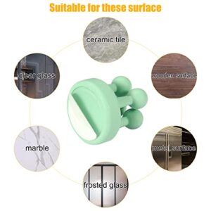 8Pcs Silicone Toothbrush Holders, SHAIDOJIO Multi-Function Hook, Waterproof self Adhesive Wall Mounted Single Hook, Utility Toothbrush Holder, Plug Holder for Bathroom, Kitchen, Living Room (Set B)