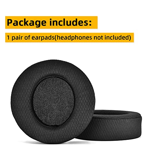 X2HR X1 Earpads,Rummyluck Ear Cushions Earpads for Philips Audio Fidelio X2HR X1 Headphones,Black Fabric & Memory Foam Replacement Ear Pads Cups Spare Ear Muffs Covers