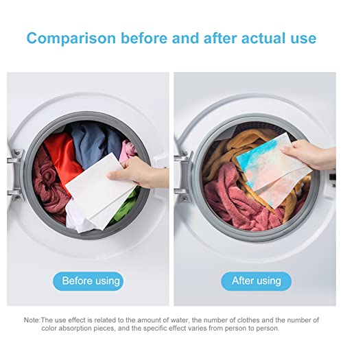 Laundry Color Catcher Lightweight Wash Dark Clothes Color Catcher Sheet Maintains Original Colors Labor-Saving