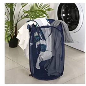 Laundry Pop-up Hamper Dirty Clothes Basket With Carry Handles Durable Fabric Collapsible Design for Clothes