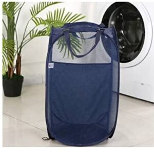 Laundry Pop-up Hamper Dirty Clothes Basket With Carry Handles Durable Fabric Collapsible Design for Clothes