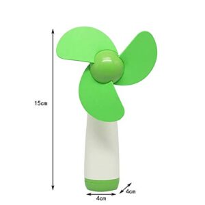 Aozhen Mini Handheld Fan Battery Operated Small Personal Portable Fan Speed Adjustable USB Rechargeable Fan Cute Design Powerful Eyelash Fan for Kitchen, Office, Outdoor