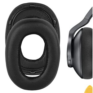 geekria quickfit replacement ear pads for akg n700nc headphones ear cushions, headset earpads, ear cups cover repair parts (black)