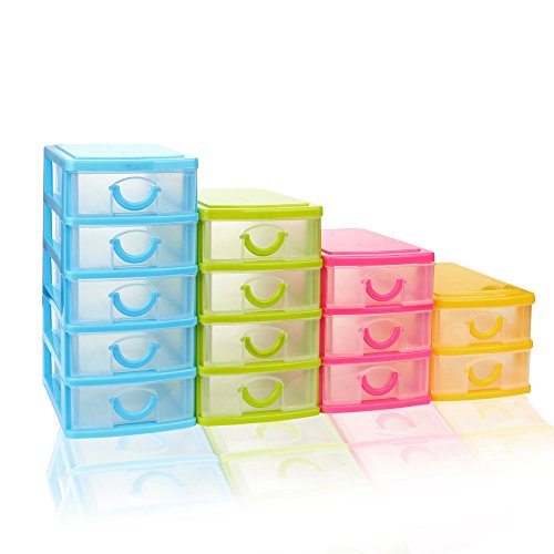 Durable Plastic Mini Desktop Tool Storage Organizer,Drawer Sundries Case Small Objects Storage Container Durable Plastic Mini Desktop Tool Storage Organizer,Drawer Sundries Case Small Objects Storage Container (Sky Blue-L4)