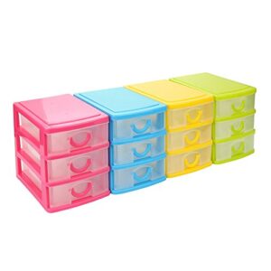 Durable Plastic Mini Desktop Tool Storage Organizer,Drawer Sundries Case Small Objects Storage Container Durable Plastic Mini Desktop Tool Storage Organizer,Drawer Sundries Case Small Objects Storage Container (Sky Blue-L4)