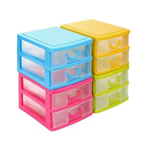 Durable Plastic Mini Desktop Tool Storage Organizer,Drawer Sundries Case Small Objects Storage Container Durable Plastic Mini Desktop Tool Storage Organizer,Drawer Sundries Case Small Objects Storage Container (Sky Blue-L4)