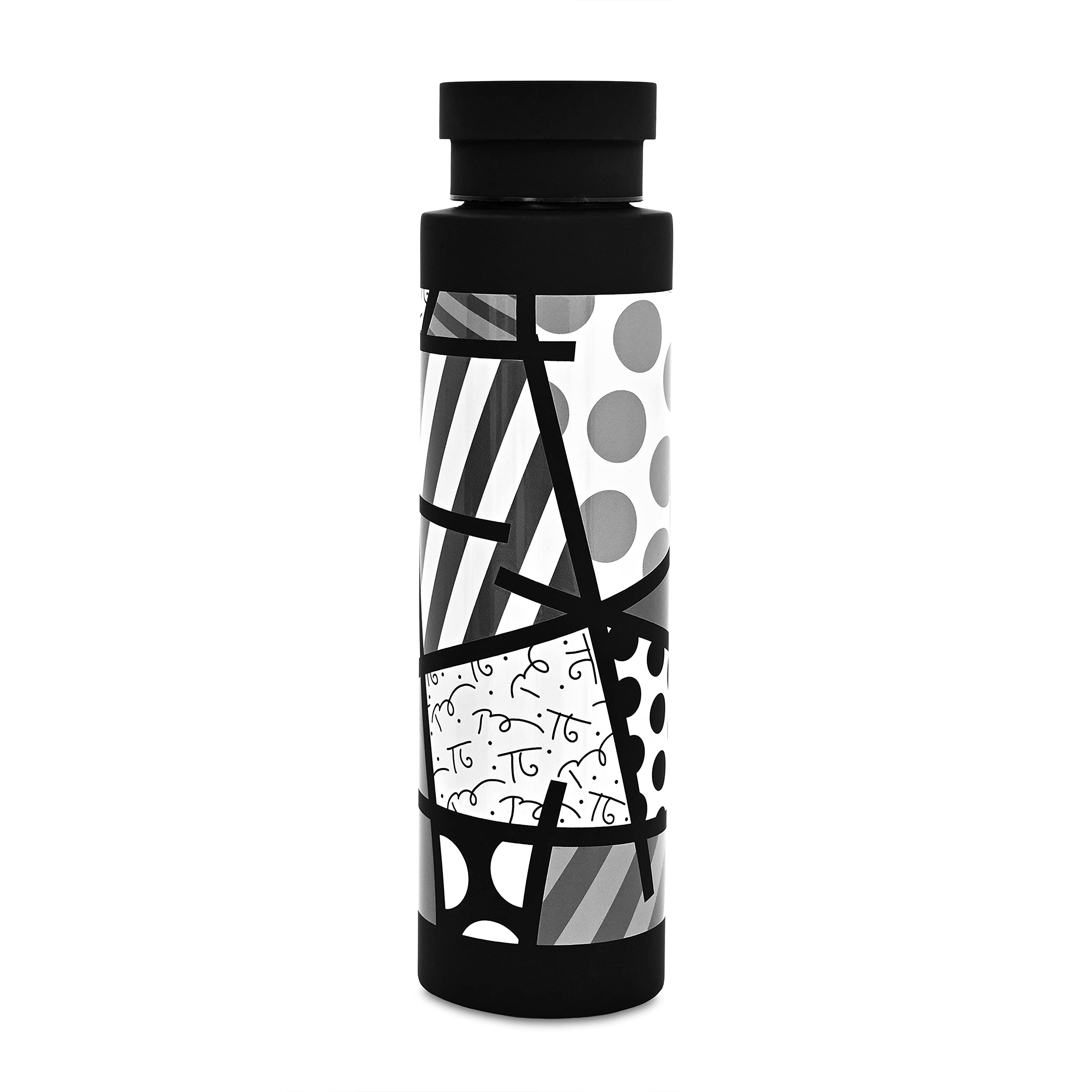 BRITTO Romero 25oz Insulated Water Bottle, Stainless Steel, Black Landscape - Black'
