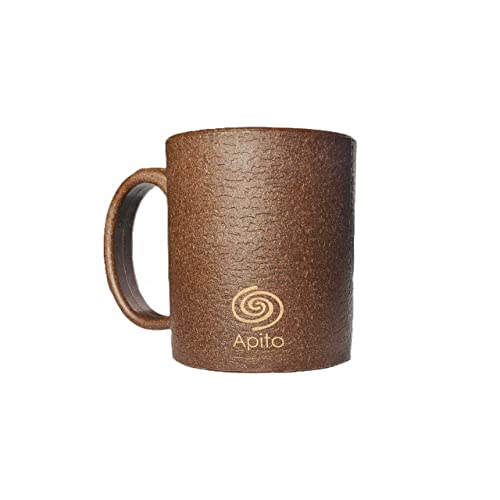 Apito Eco- Friendly Coffee Mug - Made from Upcycled Coffe Grounds, Reusable & Compostable